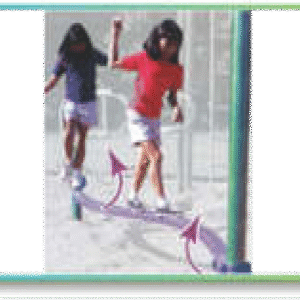 2-Seater Swing with Broad Base