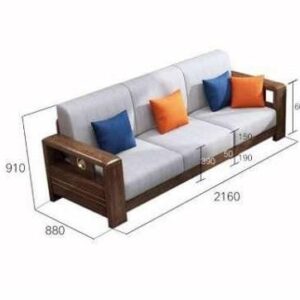 3-Seater Sofa 2160×880×910mm
